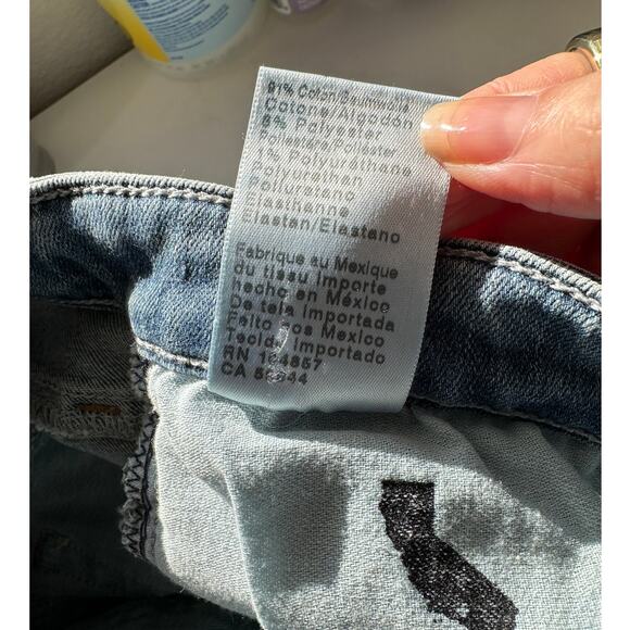 AG Adriano Goldschmied Prima Crop Cigarette Jeans Blue Women’s 29R - Picture 8 of 11